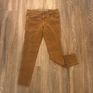 American Eagle Tan Super Stretch Jegging - 6